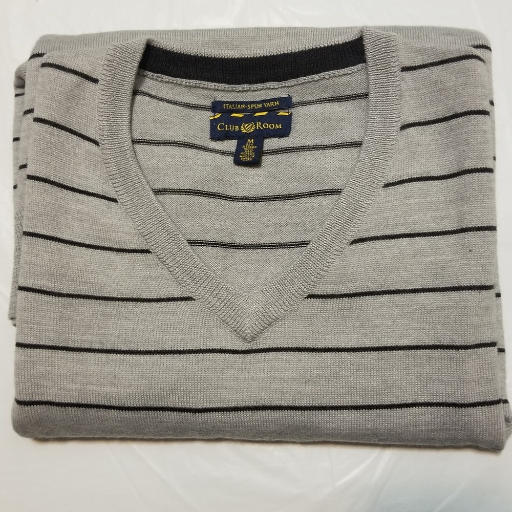 Club Room Mens Extra Large M Italian Yarn